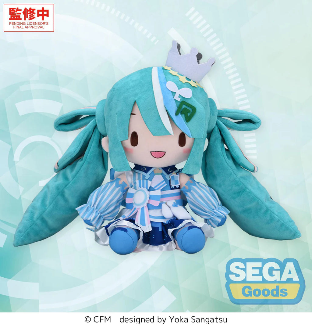 Hatsune Miku: Lawson 50th Anniversary Special Live fuwa petit Plushie L
