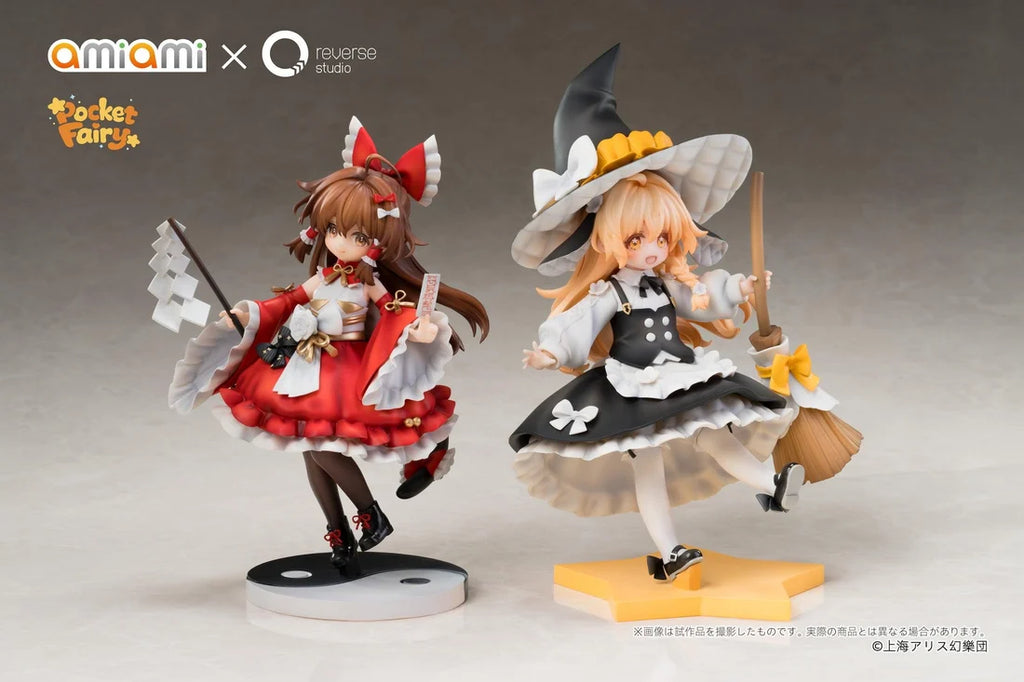 Reverse Palmsize Spirit Touhou Project Reimu Hakurei & Marisa Kirisame