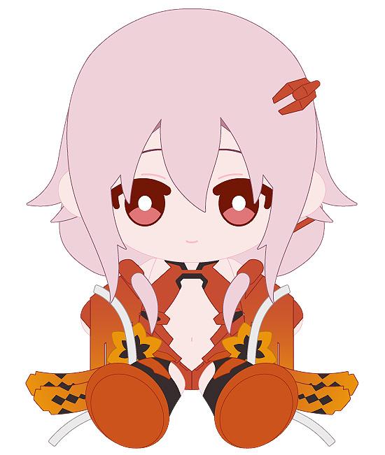 Guilty Crown Punipuni Plushie Inori Yuzuriha