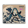 Katsushika Hokusai x Hatsune Miku 3D Magnet: Thirty-six Views of Mount Fuji The Great Wave off Kanagawa/Fine Wind, Clear Morning