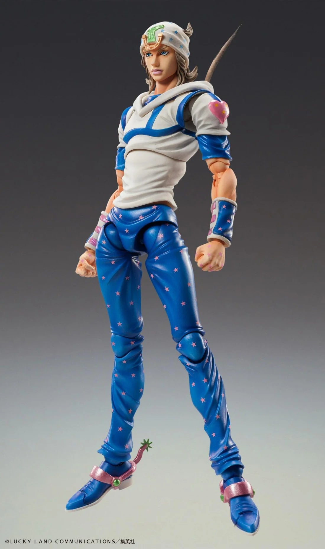 Super Action Statue Jojo's Bizarre Adventure Part 7 Steel Ball Run Johnny Joestar