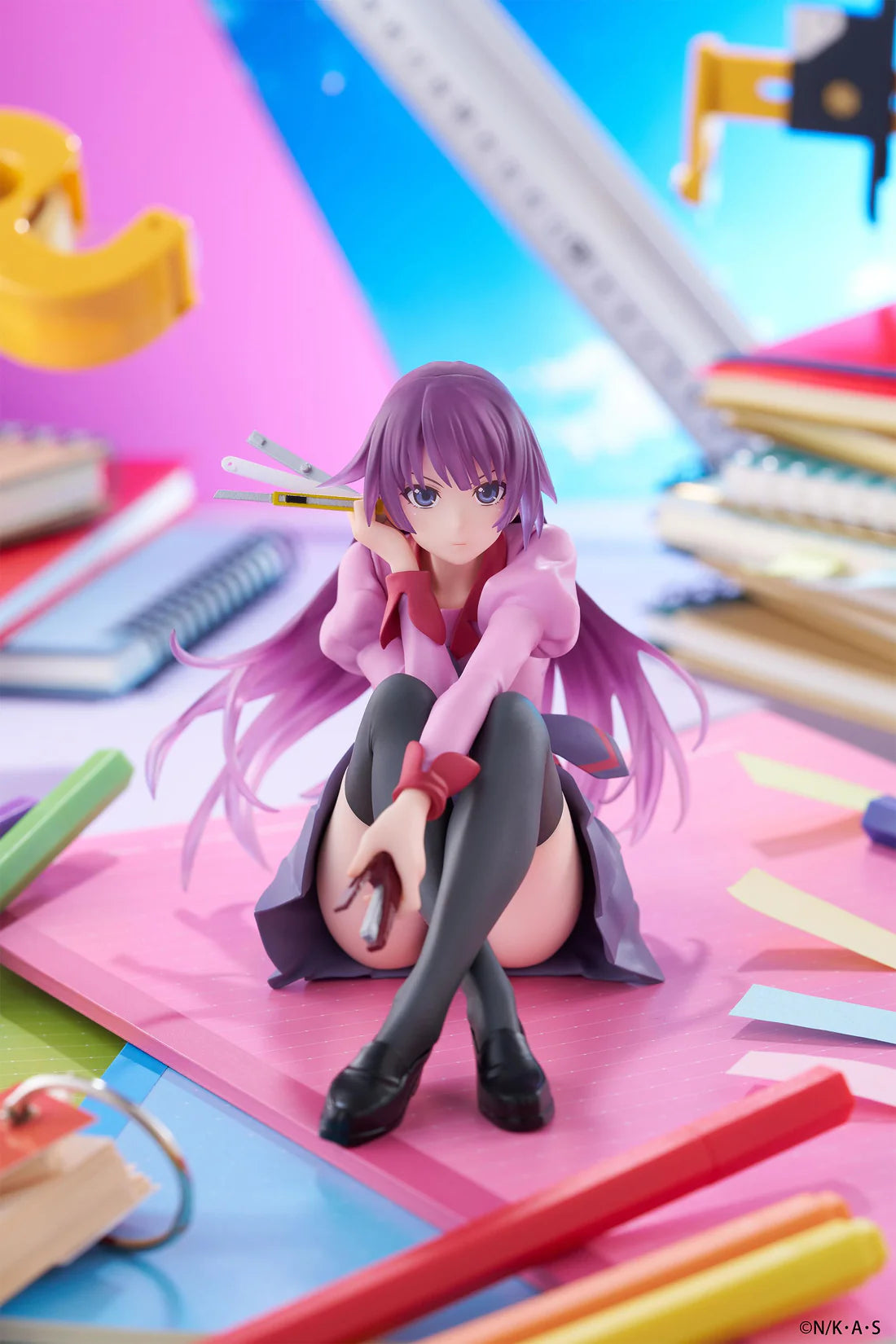Monogatari Series Desktop Cute Figure Hitagi Senjougahara