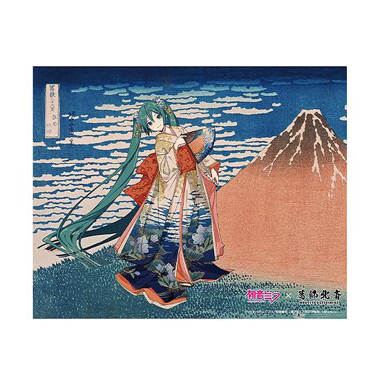 Hatsune Miku x Katsushika Hokusai iXima Canvas Art