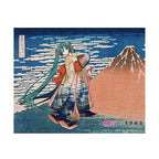 Hatsune Miku x Katsushika Hokusai iXima Canvas Art