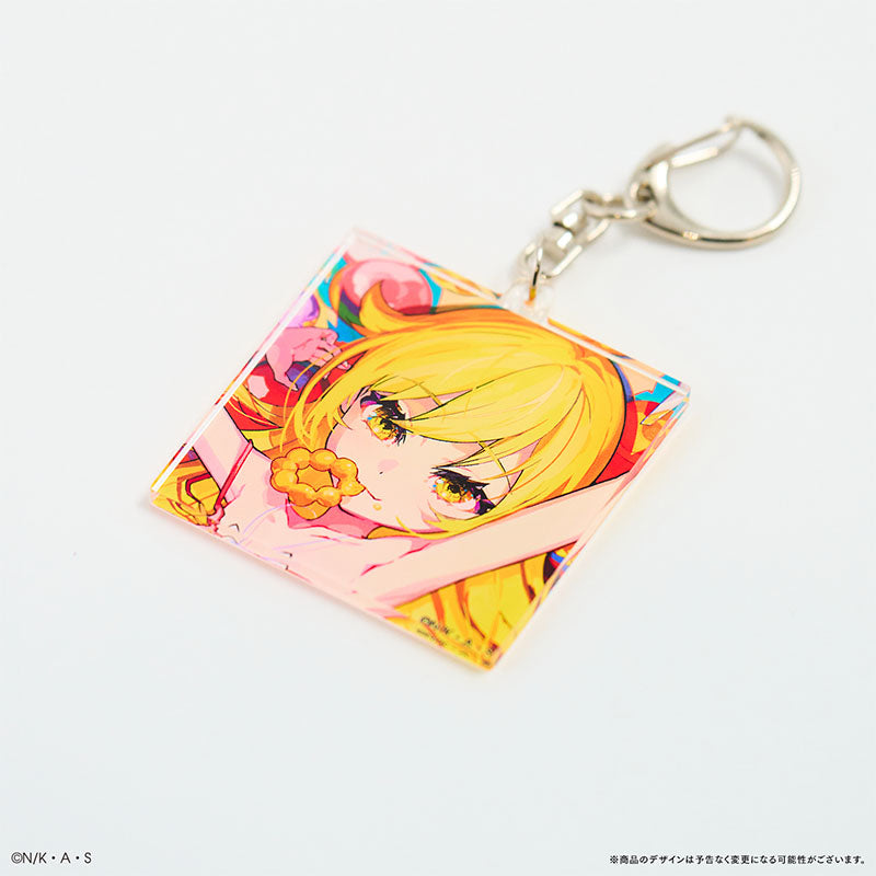 Monogatari Series x Mika Pikazo ENCOUNTER Trading acrylic keychains