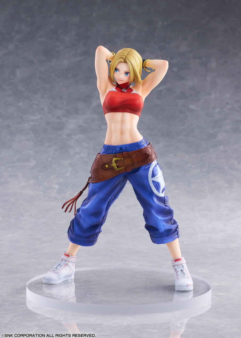 Fighting Girls Collection The King of Fighters XV Blue Mary 1/7 Scale Figure AmiAmi Limited Edition