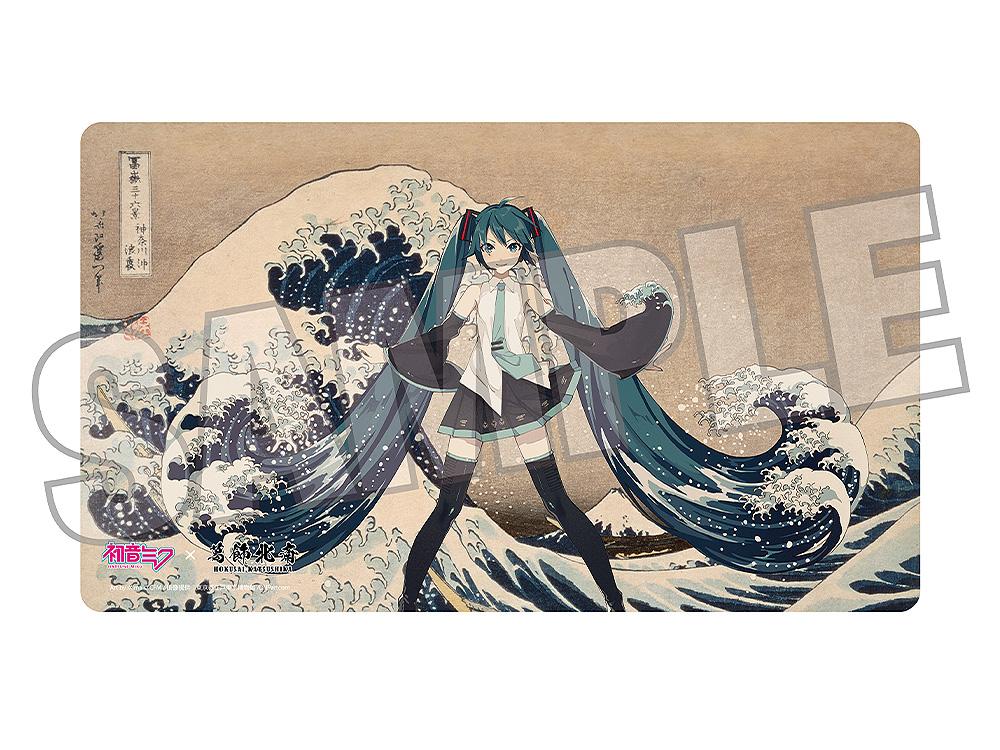 Hatune Miku x Katsushika Hokusai iXima Deskmat
