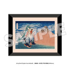 Katsushika Hokusai x Hatsune Miku Reproduction Art Print Thirty-six Views of Mount Fuji: Fine Wind, Clear Morning