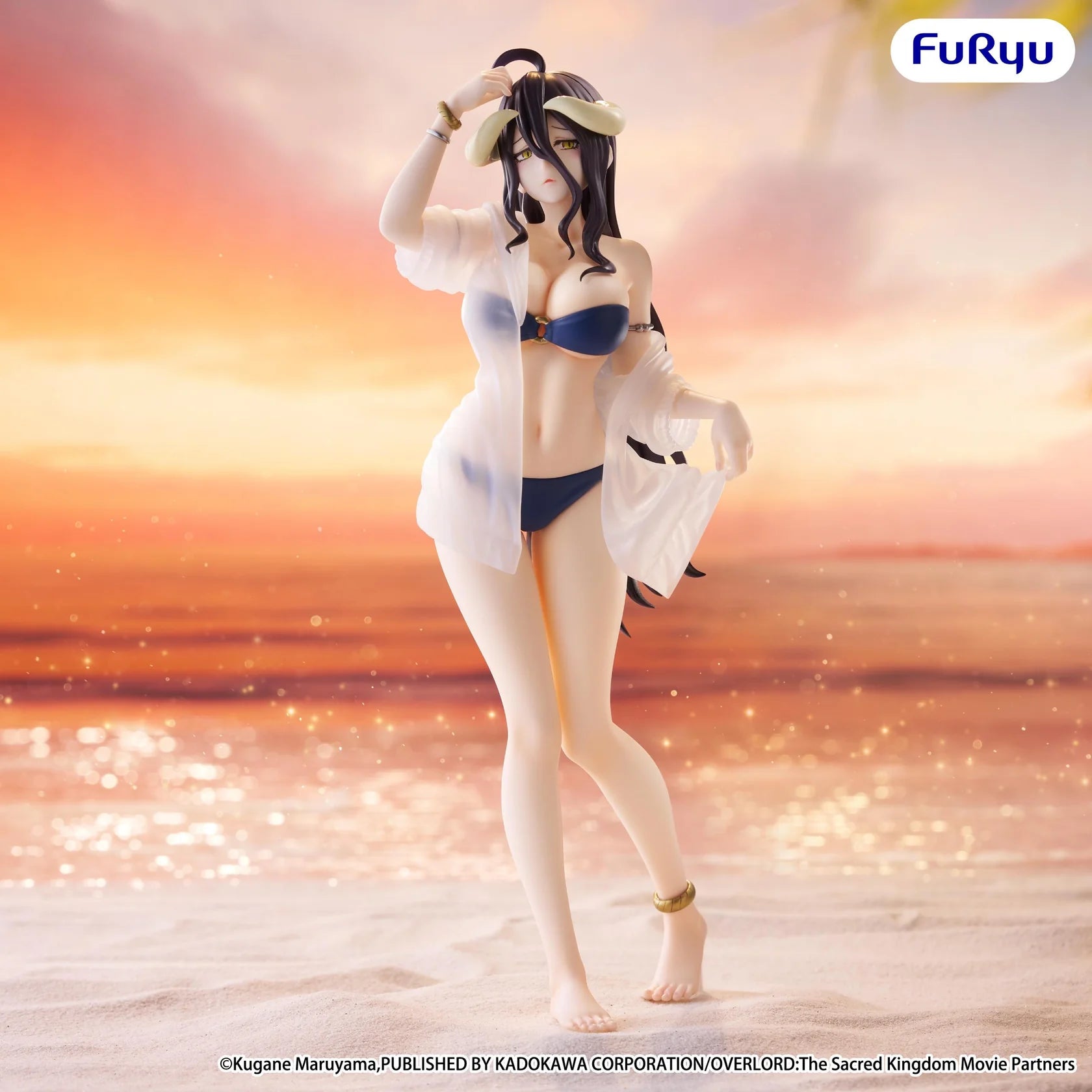 Muchute Figure Overlord Albedo: Aqua Ver.