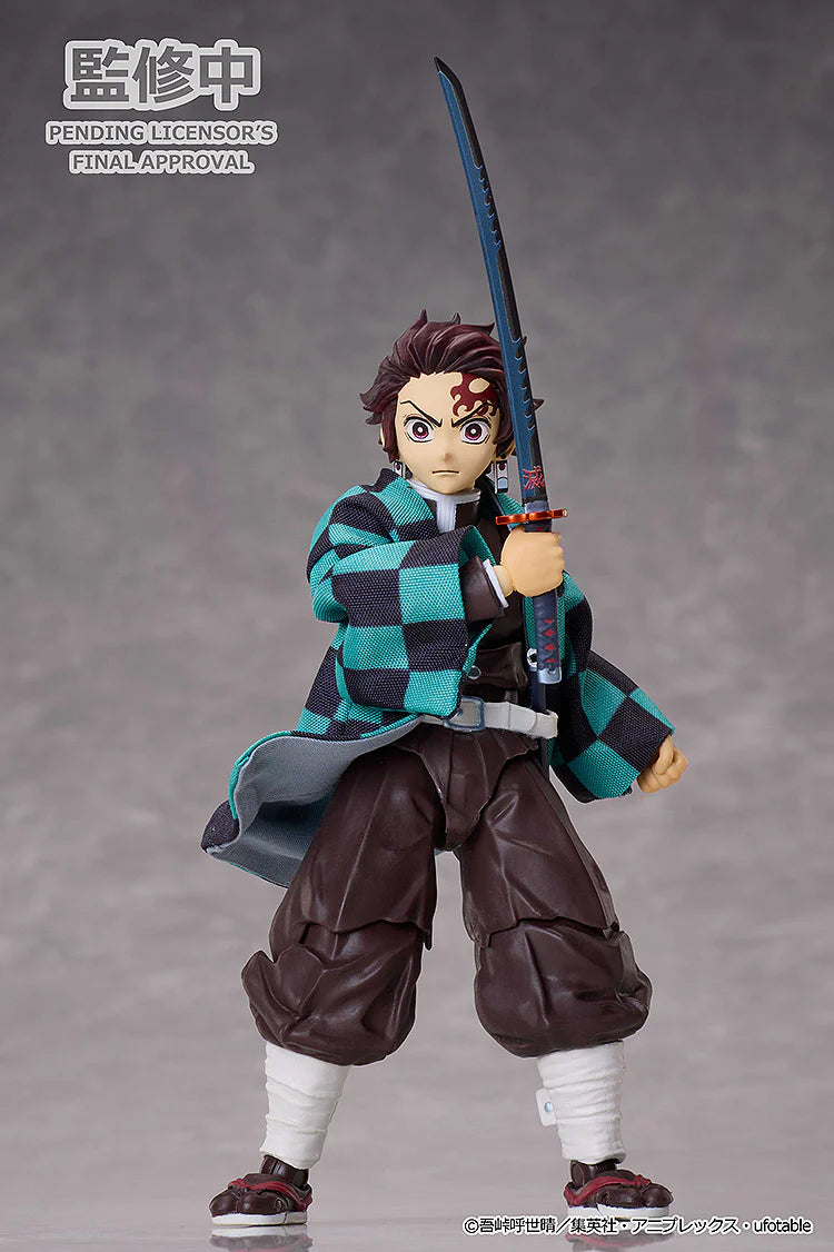 BUZZmod Demon Slayer: Kimetsu no Yaiba Tanjiro Kamado Ver. 2 1/12 Scale Action Figure