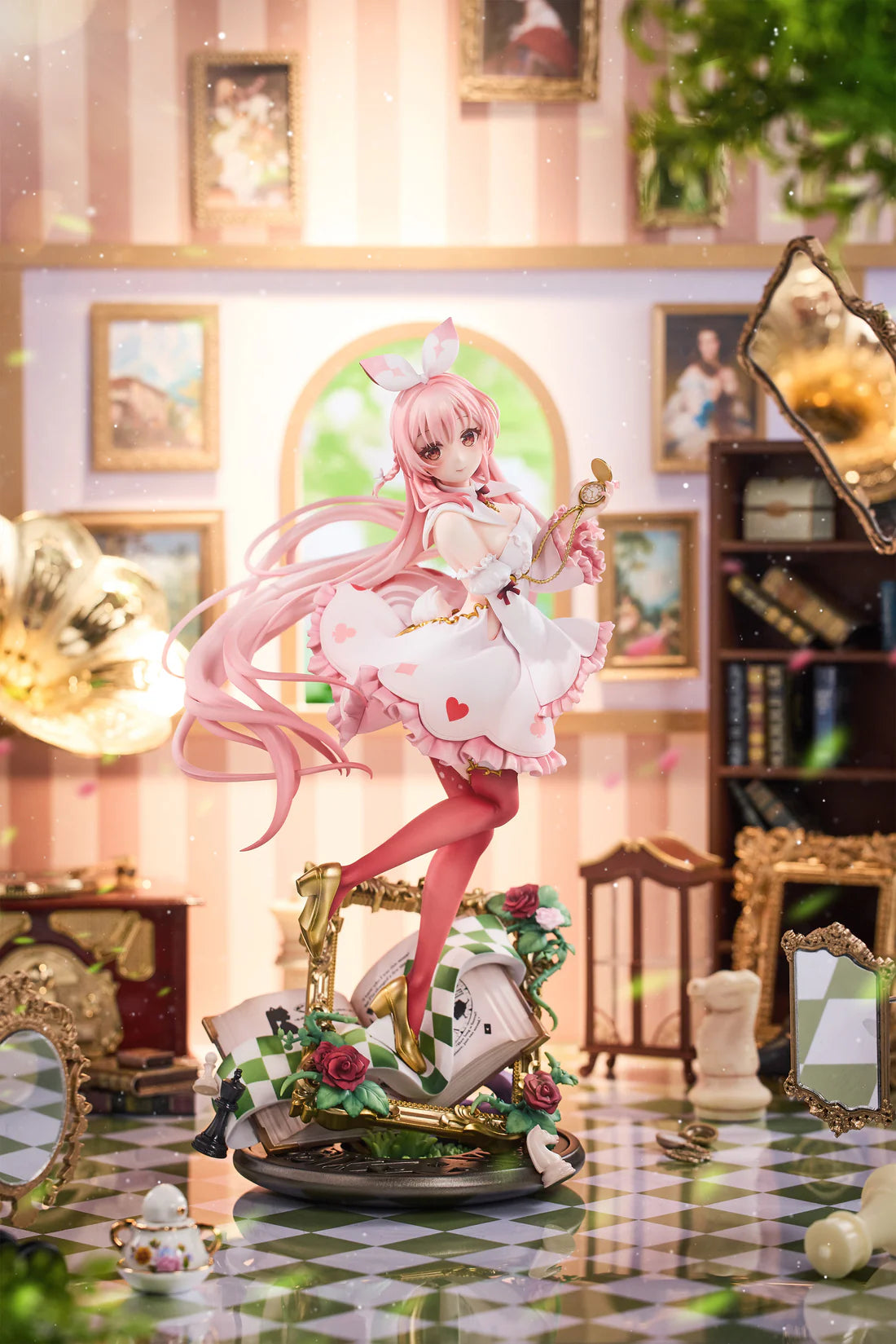 Rosuuri Illustration White Rabbit Rosu: Wonderland Ver. Deluxe Edition 1/7 Scale Figure