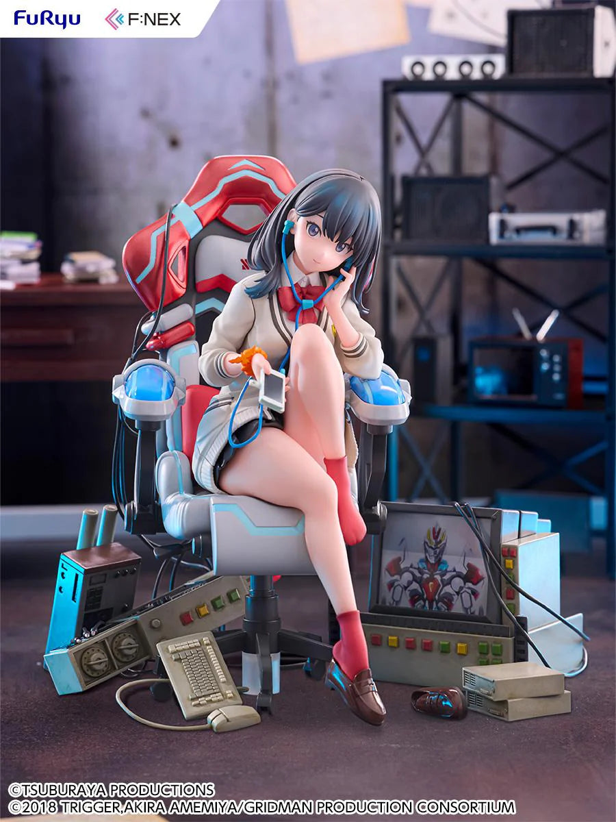 Gridman Universe Rikka Takarada Gaming Chair Ver. 1/7 Scale Figure