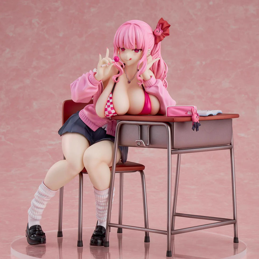 Kirome Illustration Momozono Ririna Non-Scale Figure
