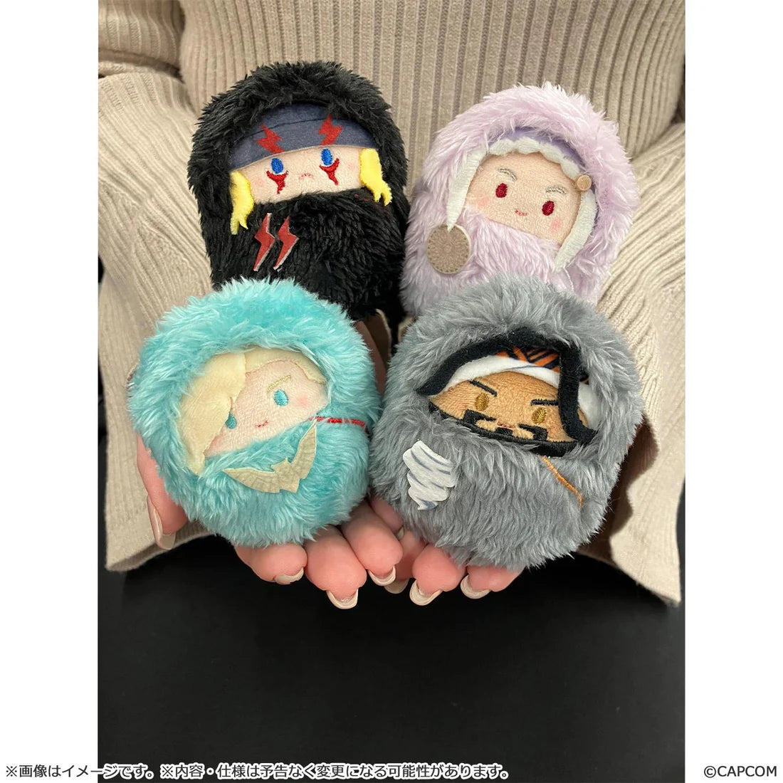 Capcom Kurumi Tapi-nui Street Fighter 6 Mascot Keychain