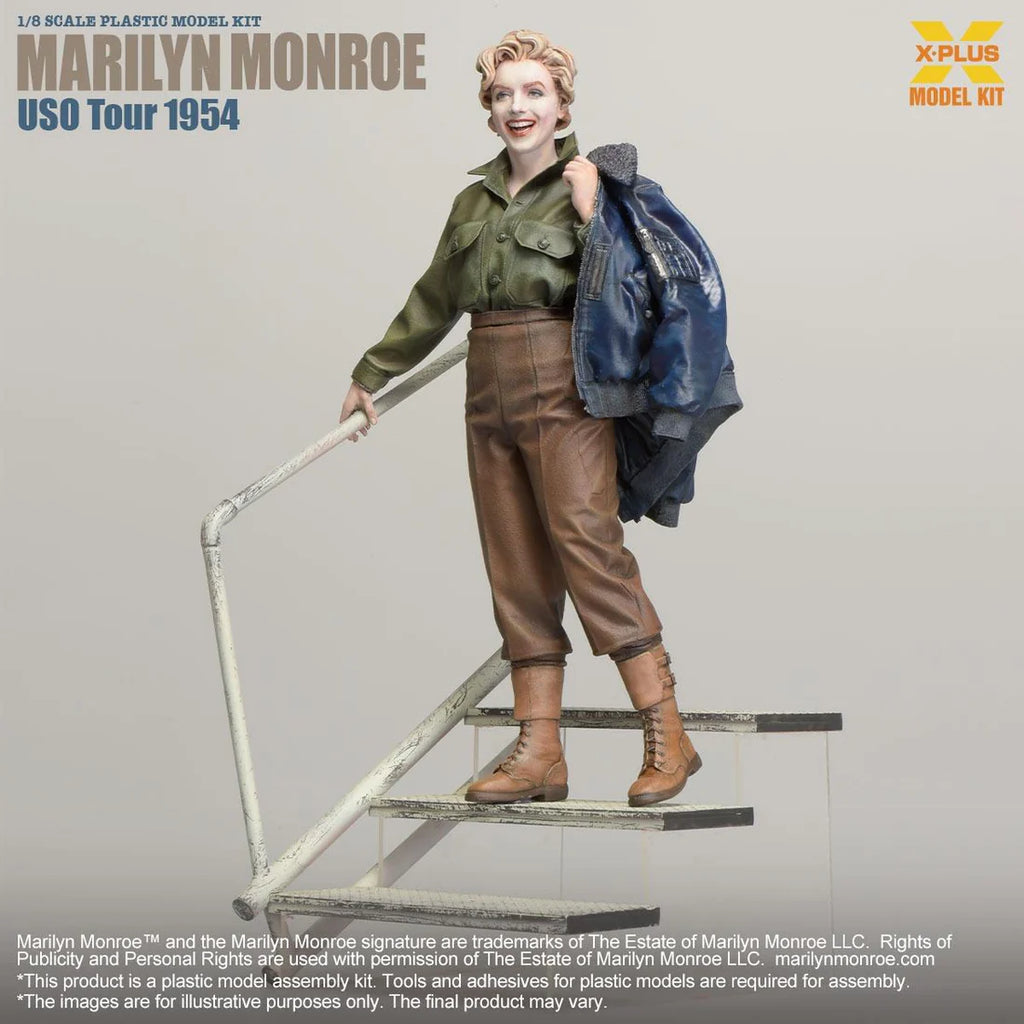 Marilyn Monroe USO Tour 1954 1/8 Scale Model Kit (Reissue)