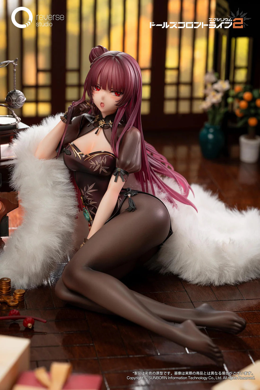 Girls' Frontline 2: Exilium Makiatto Embroidered Bamboo, Blooming Shadows Ver. 1/6 Scale Figure