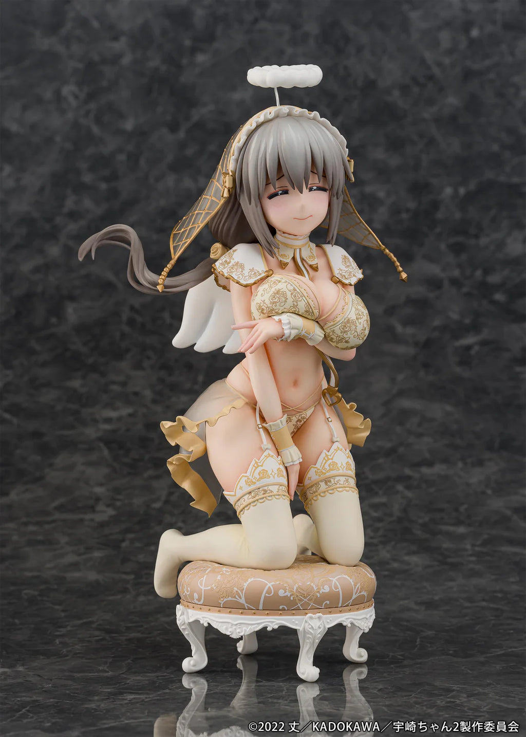 Uzaki-chan Wants to Hang Out! Season 2 Tsuki Uzaki Angel Ver. 1/7 Scale Figure