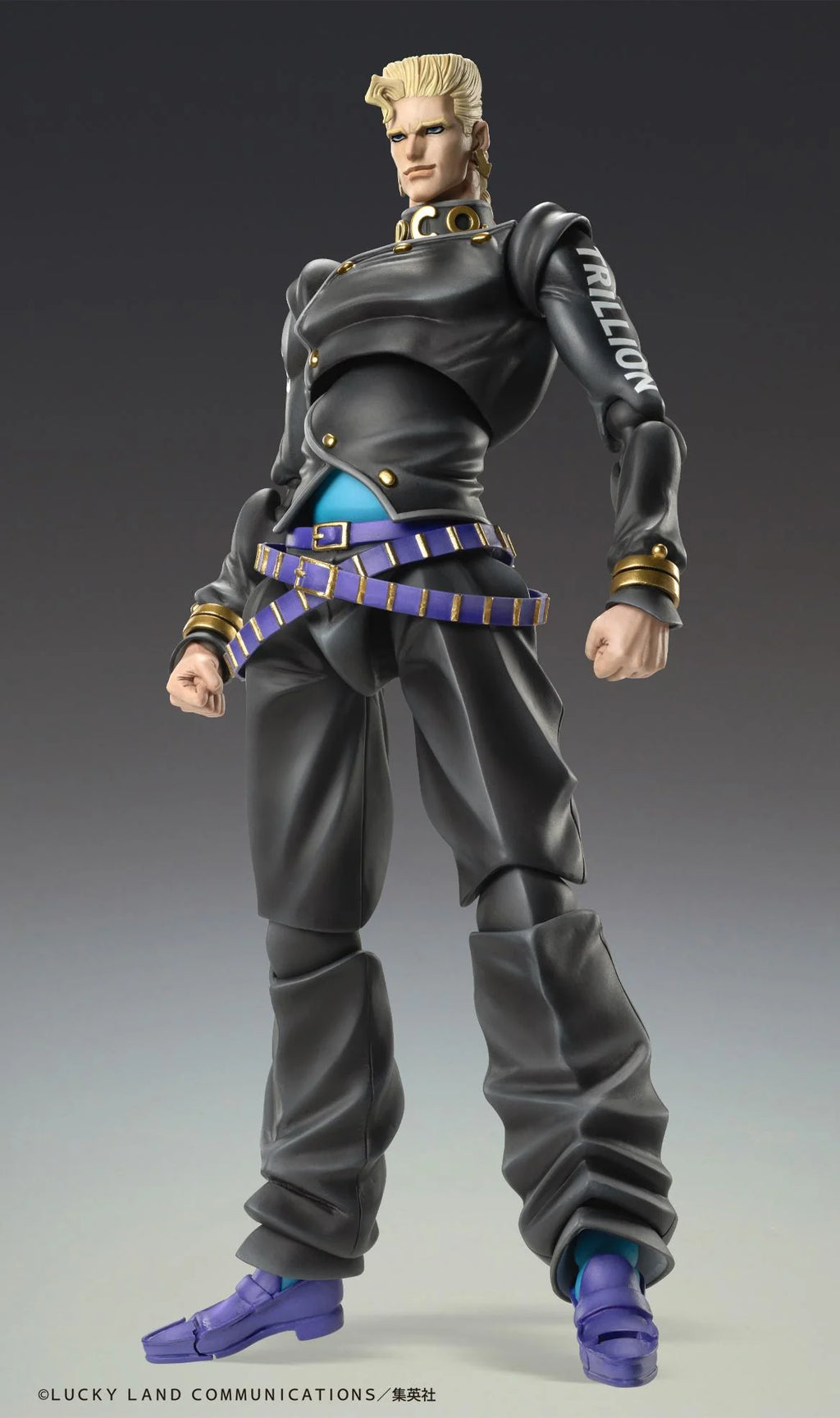 JoJo's Bizarre Adventure: Diamond is Unbreakable Super Action Statue Keicho Nijimura & Bad Company Action Figure