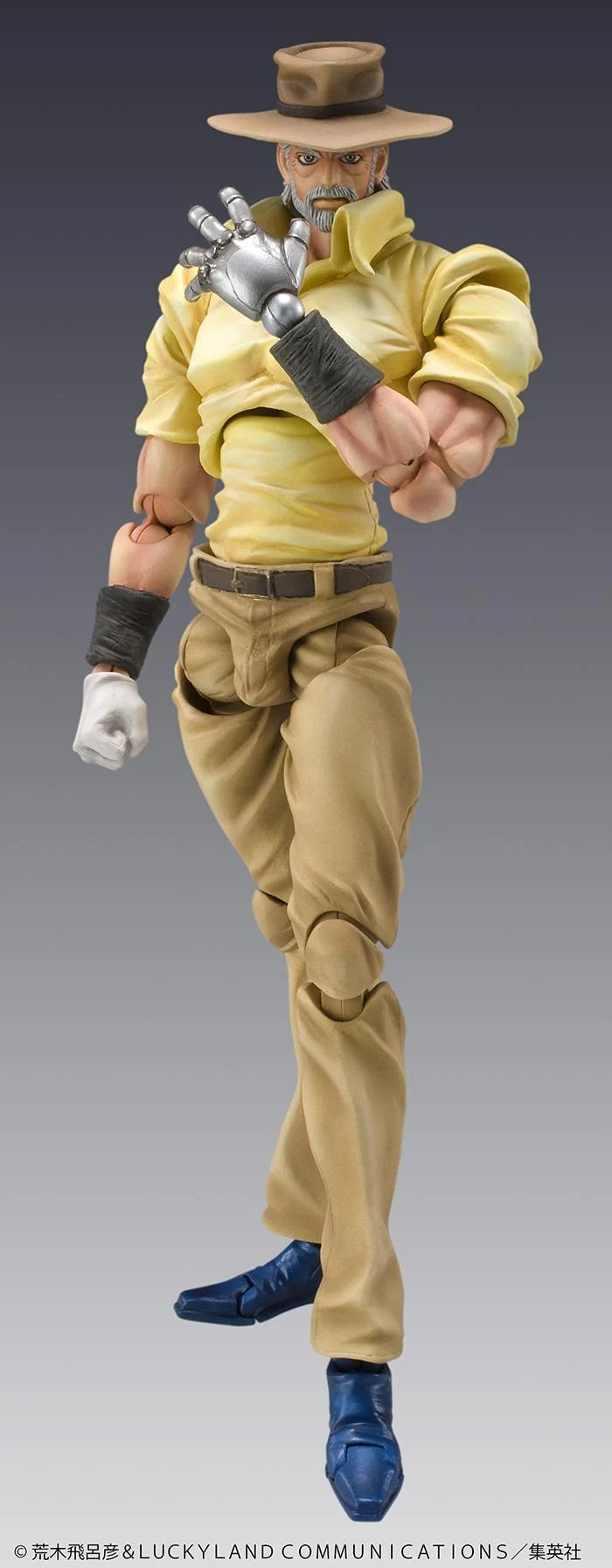 Super Figure Action JoJo`s Bizarre Adventure Part 3 Joseph Joestar & Iggy