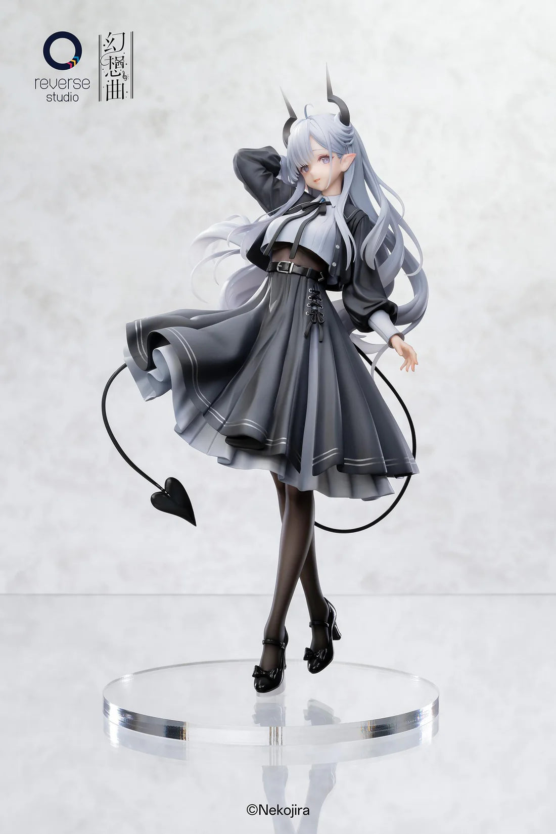 Nekojira Illustration Fantasias Series Thea-chan: Apprentice Succubus Ver. Normal Clothes Edition & Underwear Edition 1/6 Scale Figure Set