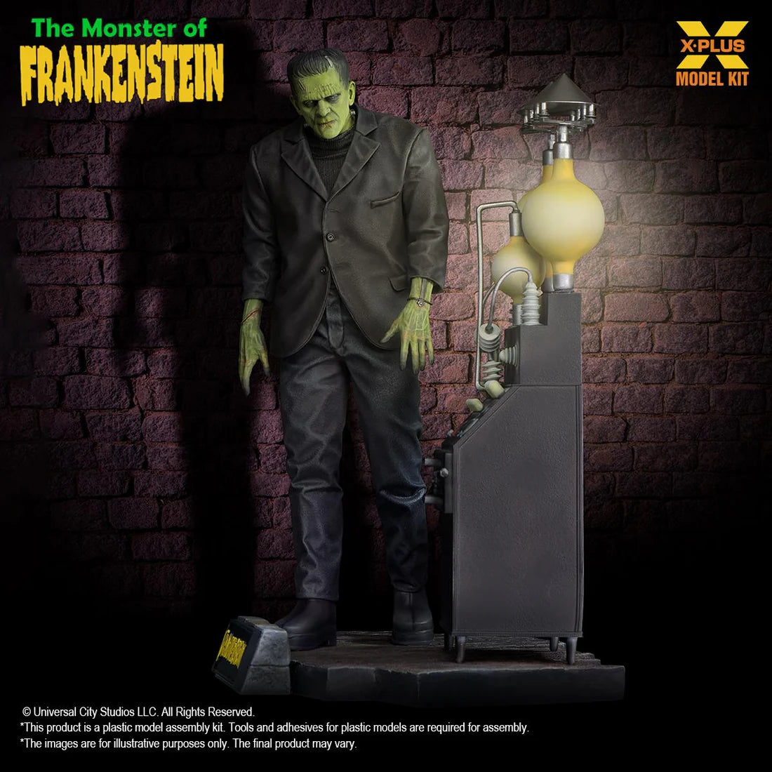 The Monster of Frankenstein 1/8 Scale Model Kit