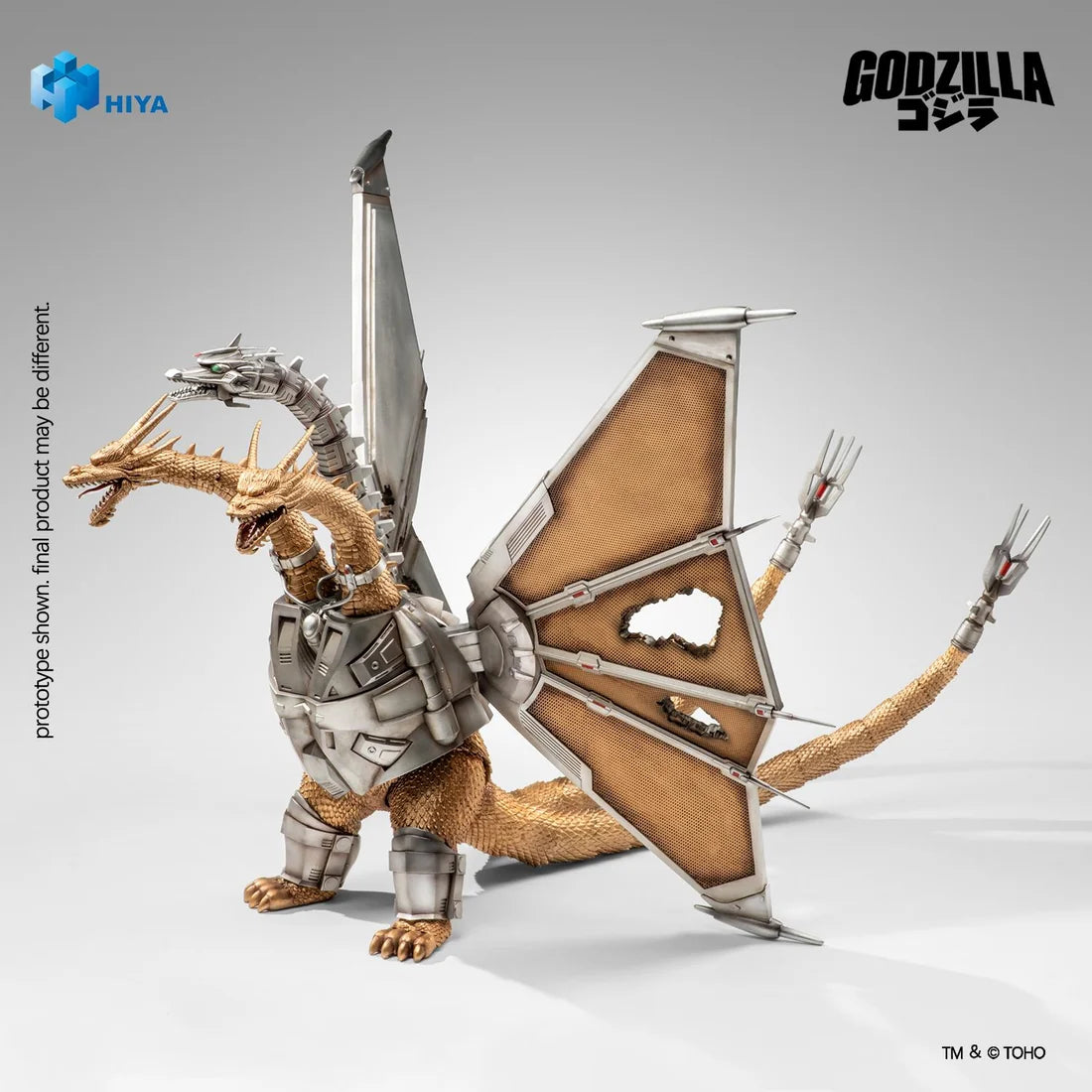 Godzilla vs. King Ghidorah Mecha King Ghidorah Battle Damaged Version 13-Inch Action Figure
