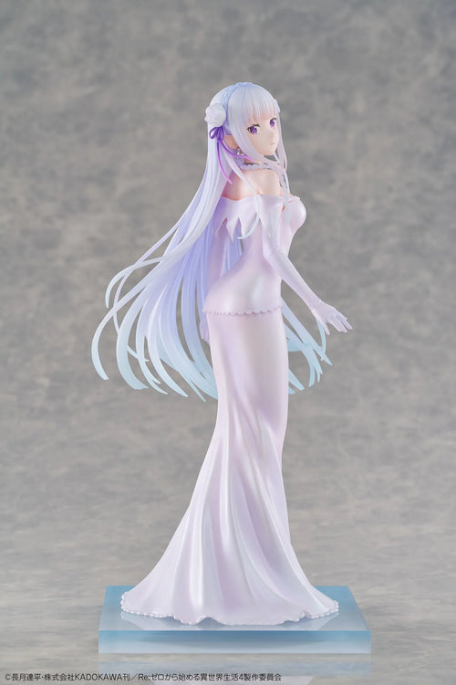 Re:Zero Starting Life in Another World Emilia: Wedding Dress Ver. 1/7 Scale Figure