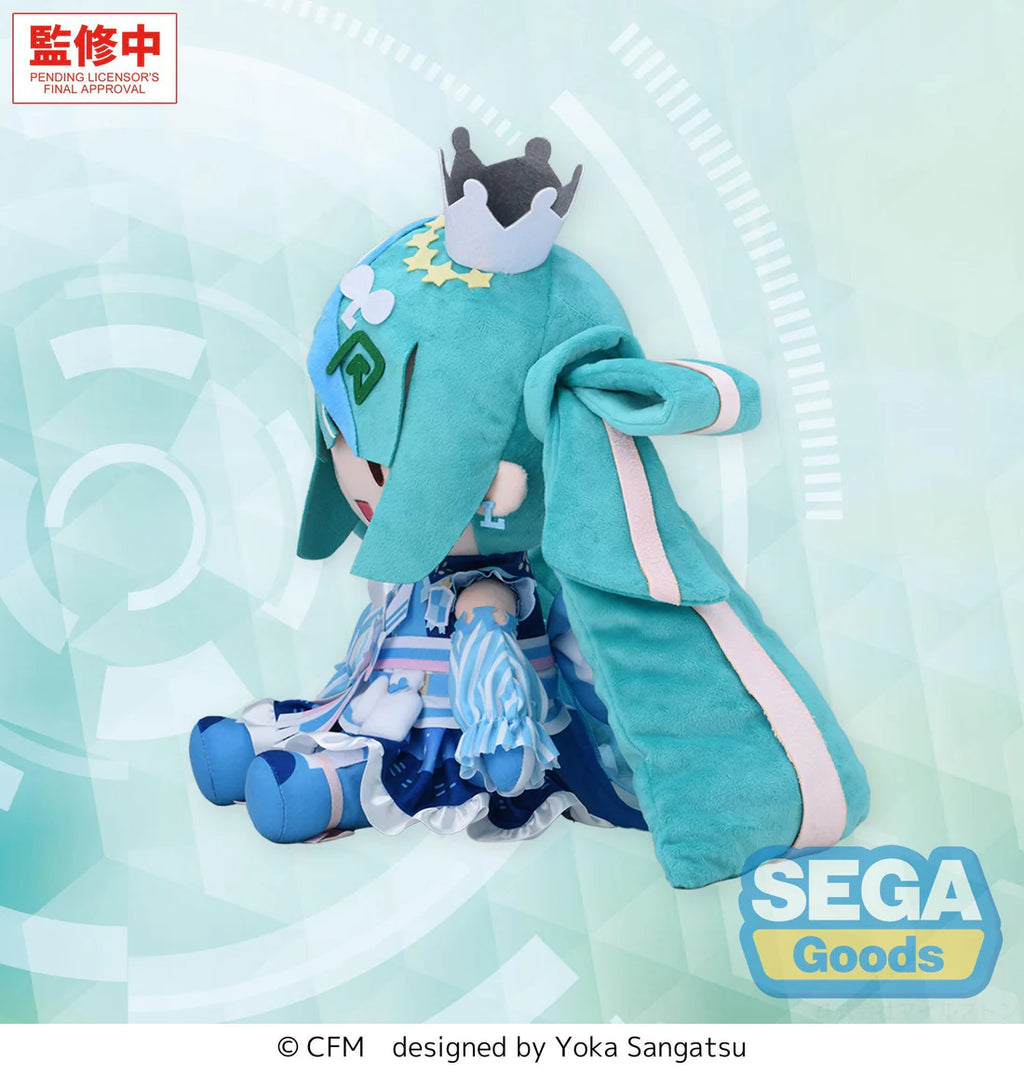 Hatsune Miku: Lawson 50th Anniversary Special Live fuwa petit Plushie L
