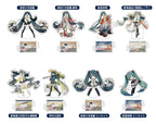 Hatsune Miku x Katsushika Hokusai iXima Die-Cut Acrylic Stand