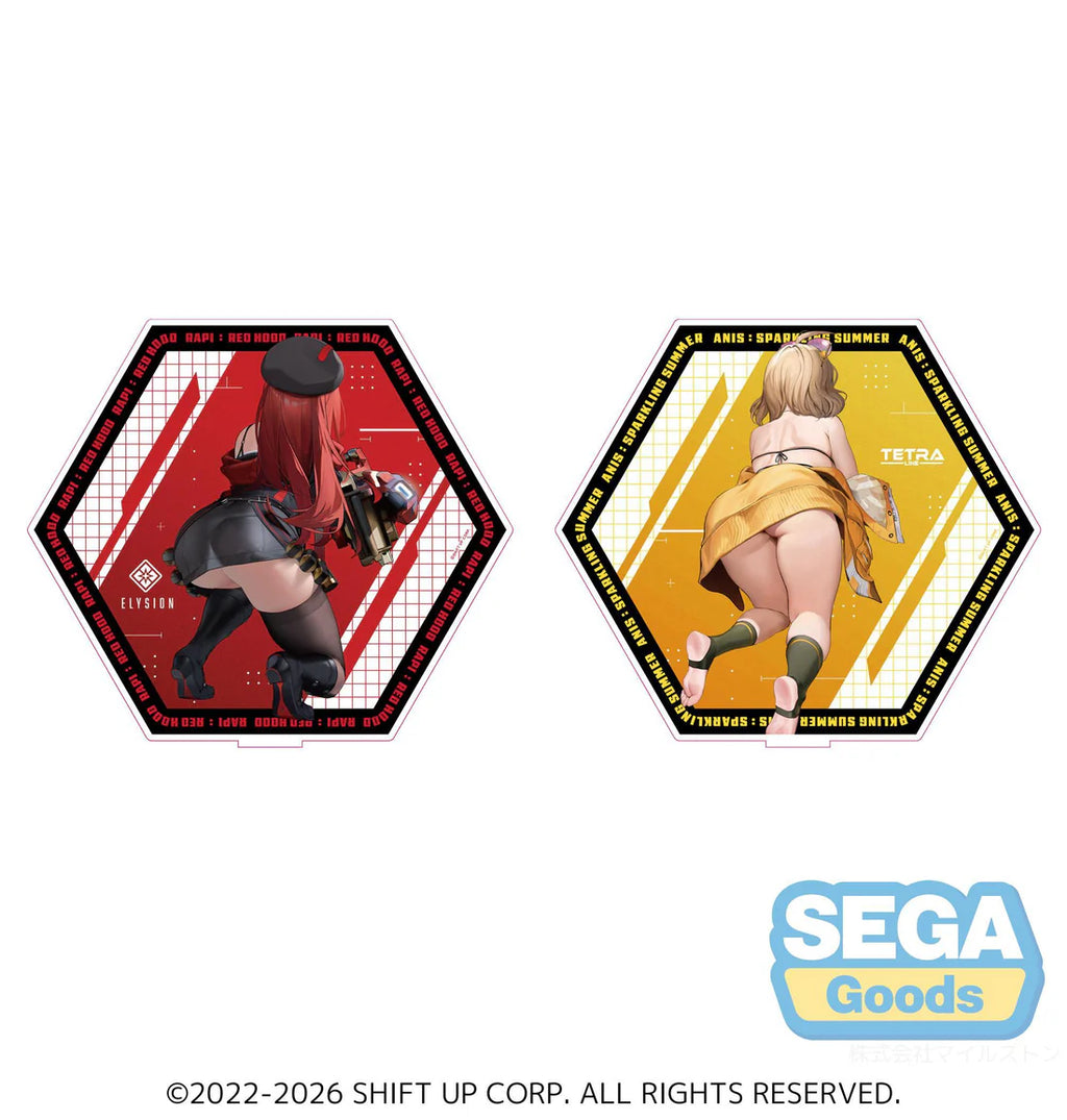 Goddess of Victory: Nikke Rapi & Anis Set of 2 Double-Sided Acrylic Stands