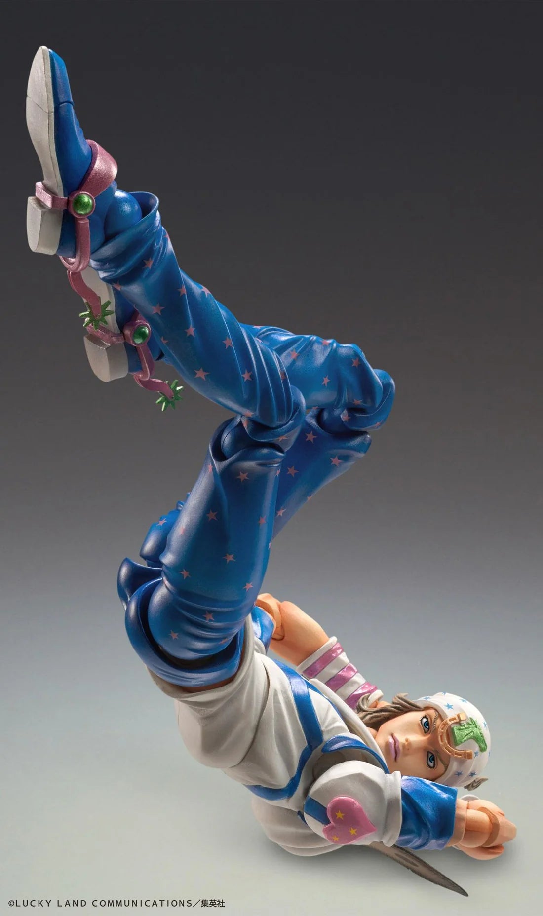 Super Action Statue Jojo's Bizarre Adventure Part 7 Steel Ball Run Johnny Joestar