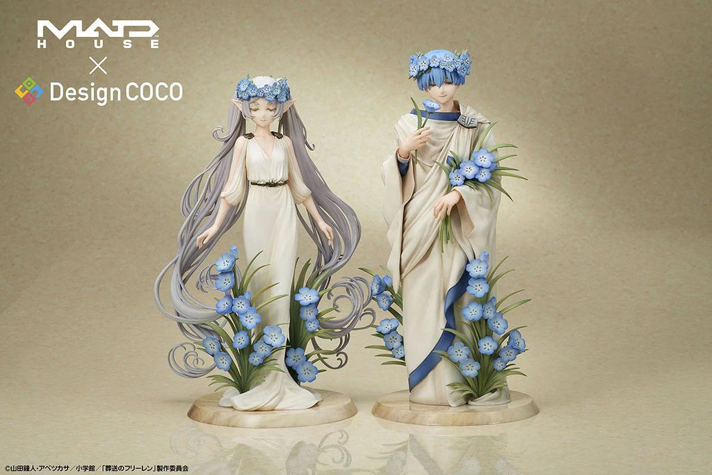 MADHOUSE x DesignCOCO Frieren: Beyond Journey's End Frieren & Himmel Art Nouveau Style 1/7 Scale Figure