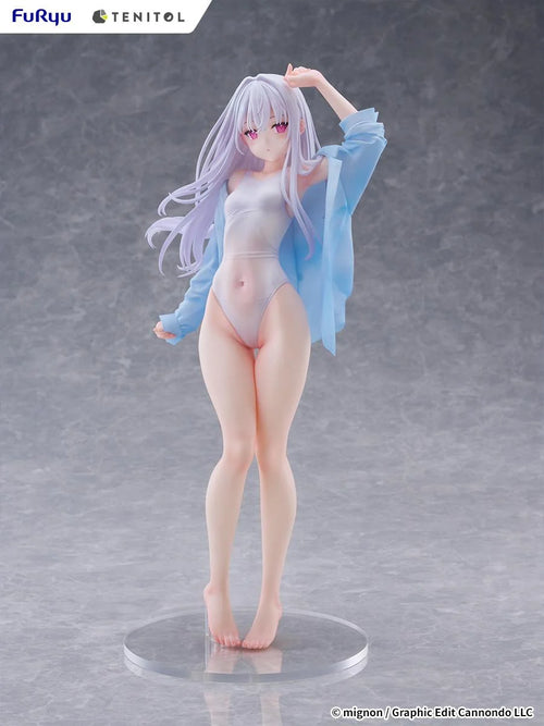 TENITOL TALL MIGNON WORKS shiro Swimsuit Ver. Non-Scale Figure
