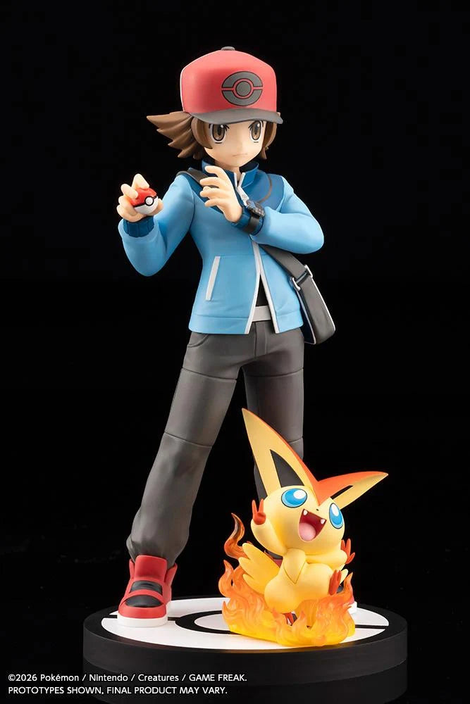 ArtFX J Pokémon Hilbert w/ Victini