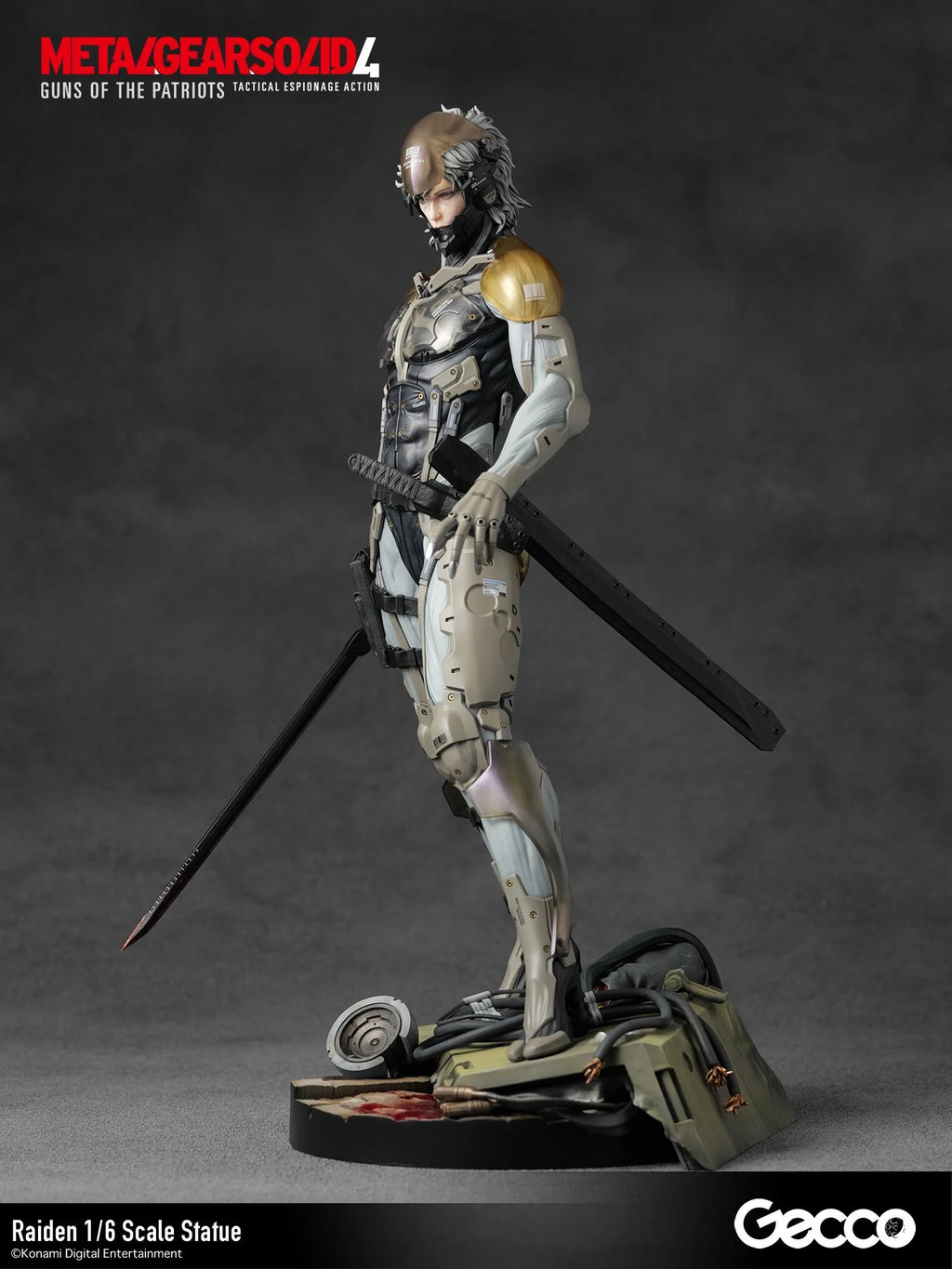 Metal Gear Solid 4 Guns of the Patriots Raiden 1/6 Scale Statue