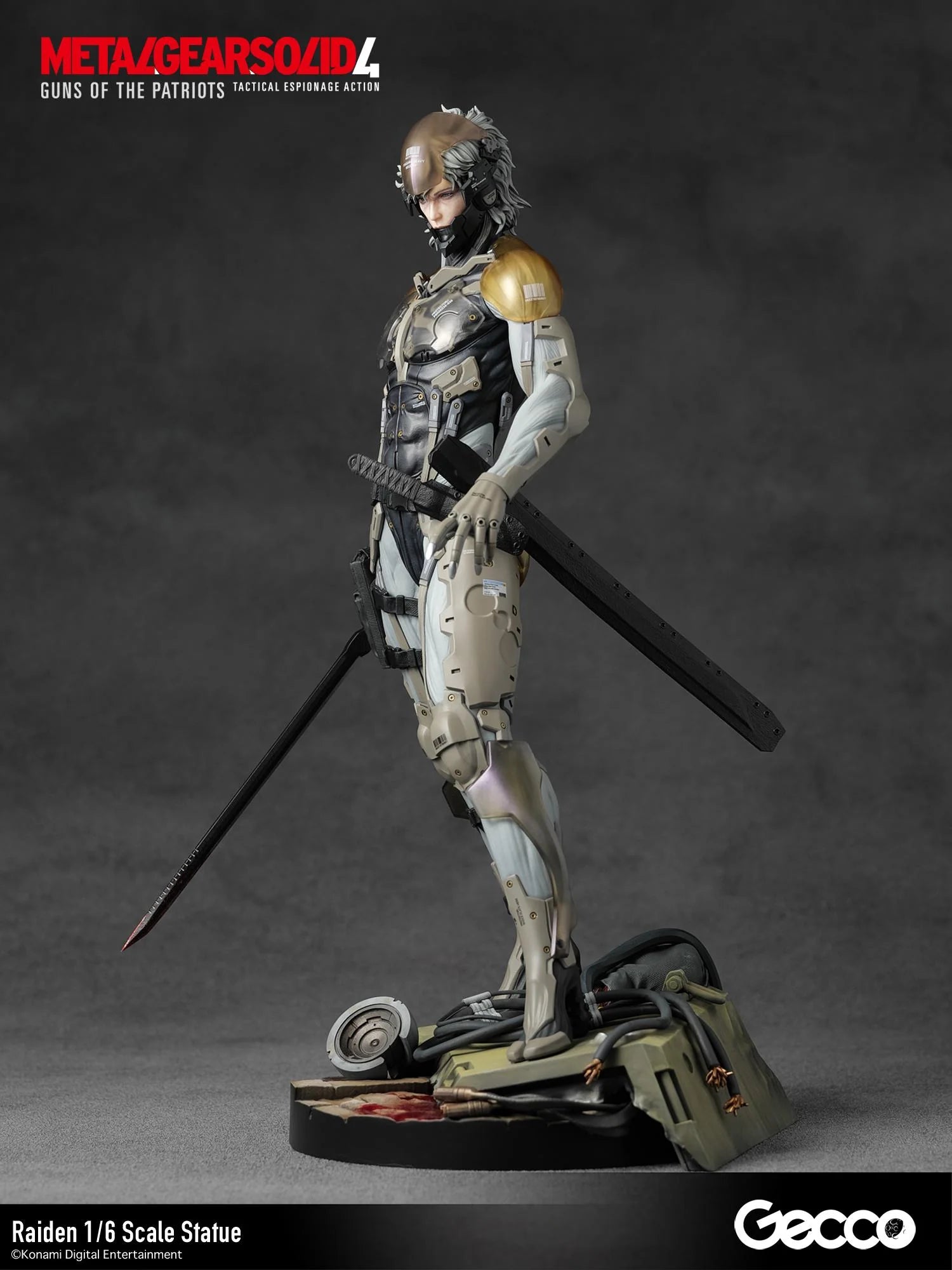 Metal Gear Solid 4 Guns of the Patriots Raiden 1/6 Scale Statue