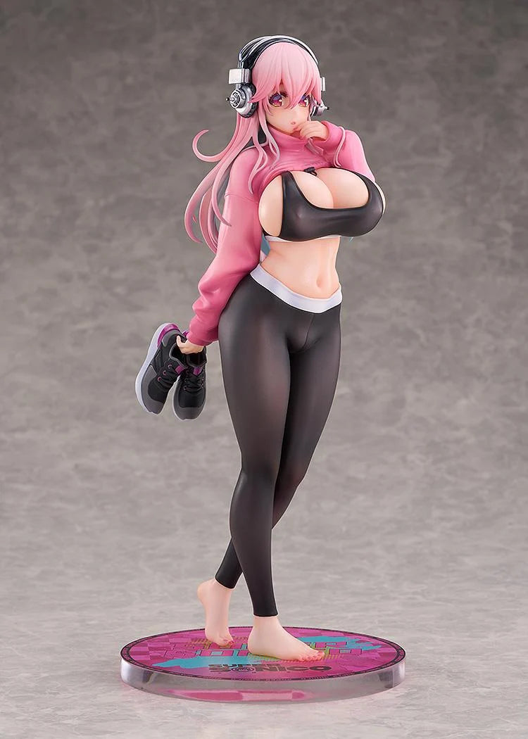 Super Sonico: Exercise Ver. 1/6 Scale Figure