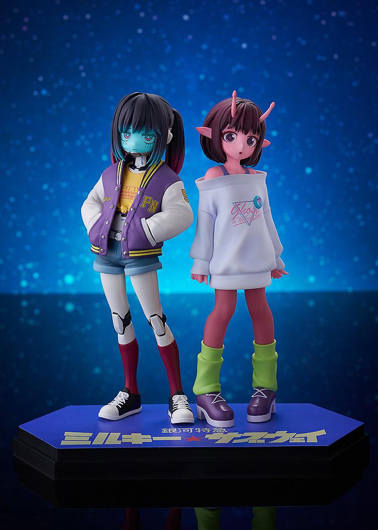 Pop Up Parade SP Milky Subway: The Galactic Limited Express Chiharu & Makina Set