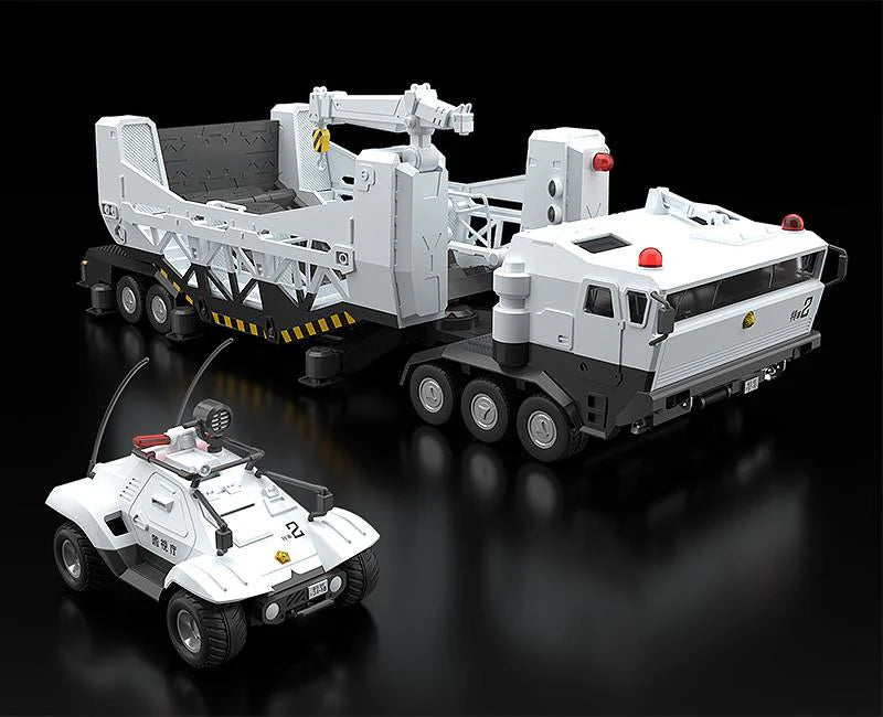 Mobile Police Patlabor Moderoid Type 98 Special Command Vehicle & Type 99 Special Labor Carrier Model Kit Set (2nd Reissue)