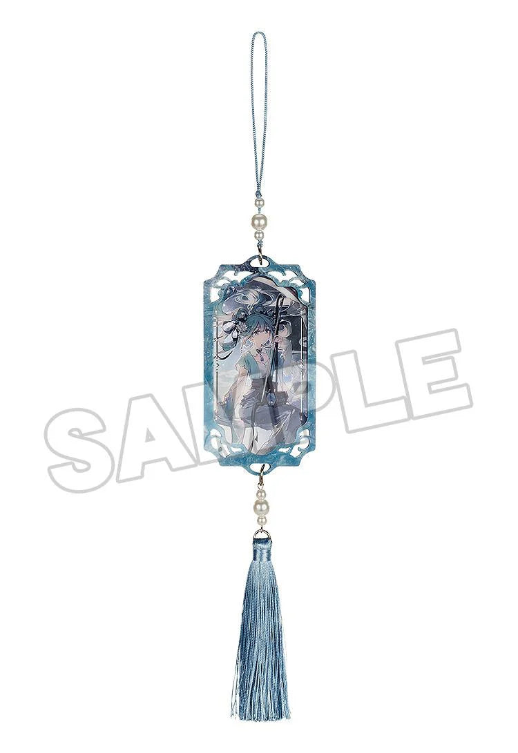 Hatsune Miku Acrylic Keychain Han Gong Qiu Yue Ver.