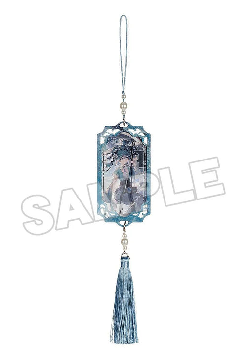 Hatsune Miku Acrylic Keychain Han Gong Qiu Yue Ver.