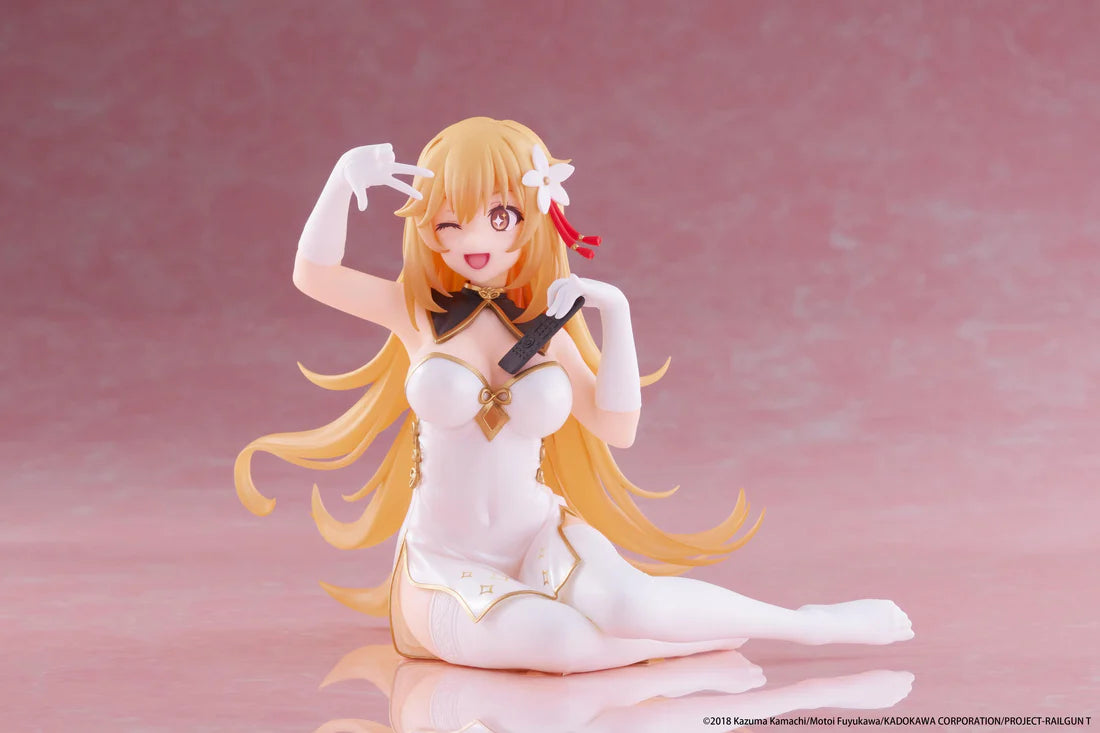 Desktop Cute Figure A Certain Scientific Railgun Misaki Shokuhou: Chinese Dress Ver.