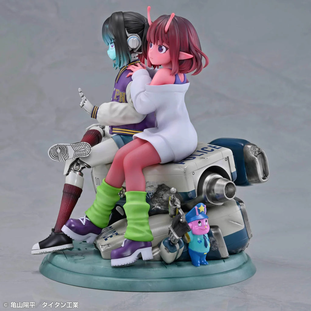 Milky Subway: The Galactic Limited Express Chiharu & Makina Non-Scale Figure