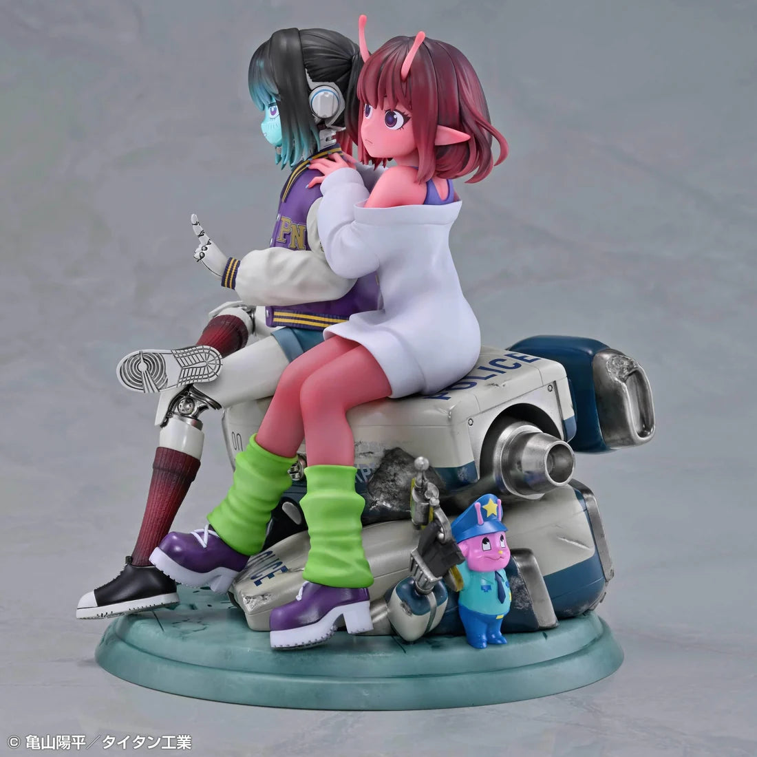 Milky Subway: The Galactic Limited Express Chiharu & Makina Non-Scale Figure