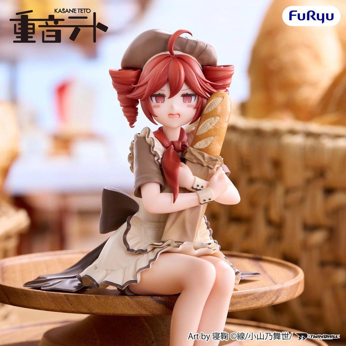 Kasane Teto: Baguette Ver. Noodle Stopper Figure