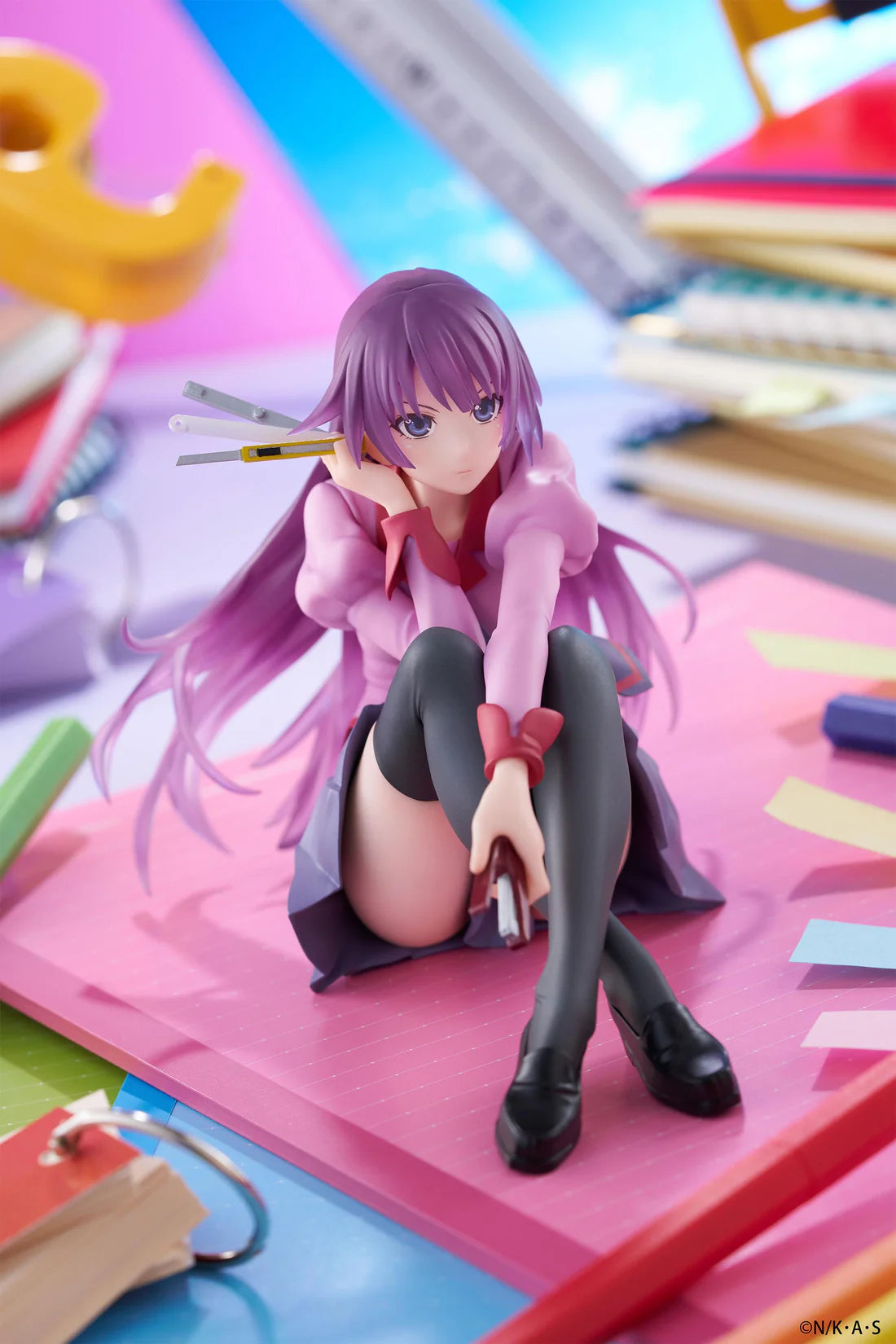 Monogatari Series Desktop Cute Figure Hitagi Senjougahara