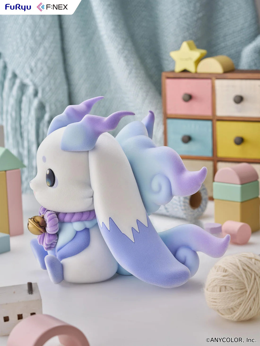 Nijisanji Lunlun 1/2 Scale Flocky Soft Vinyl Figure