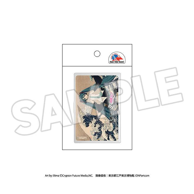 Katsushika Hokusai x Hatsune Miku Pinback Button Boxset