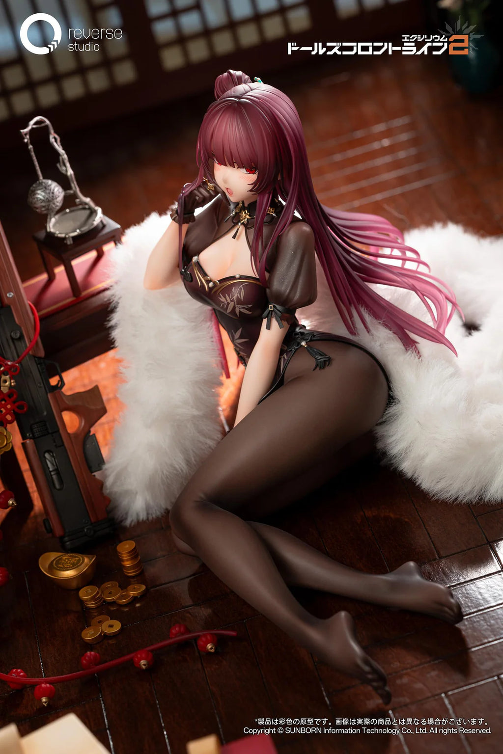 Girls' Frontline 2: Exilium Makiatto Embroidered Bamboo, Blooming Shadows Ver. 1/6 Scale Figure
