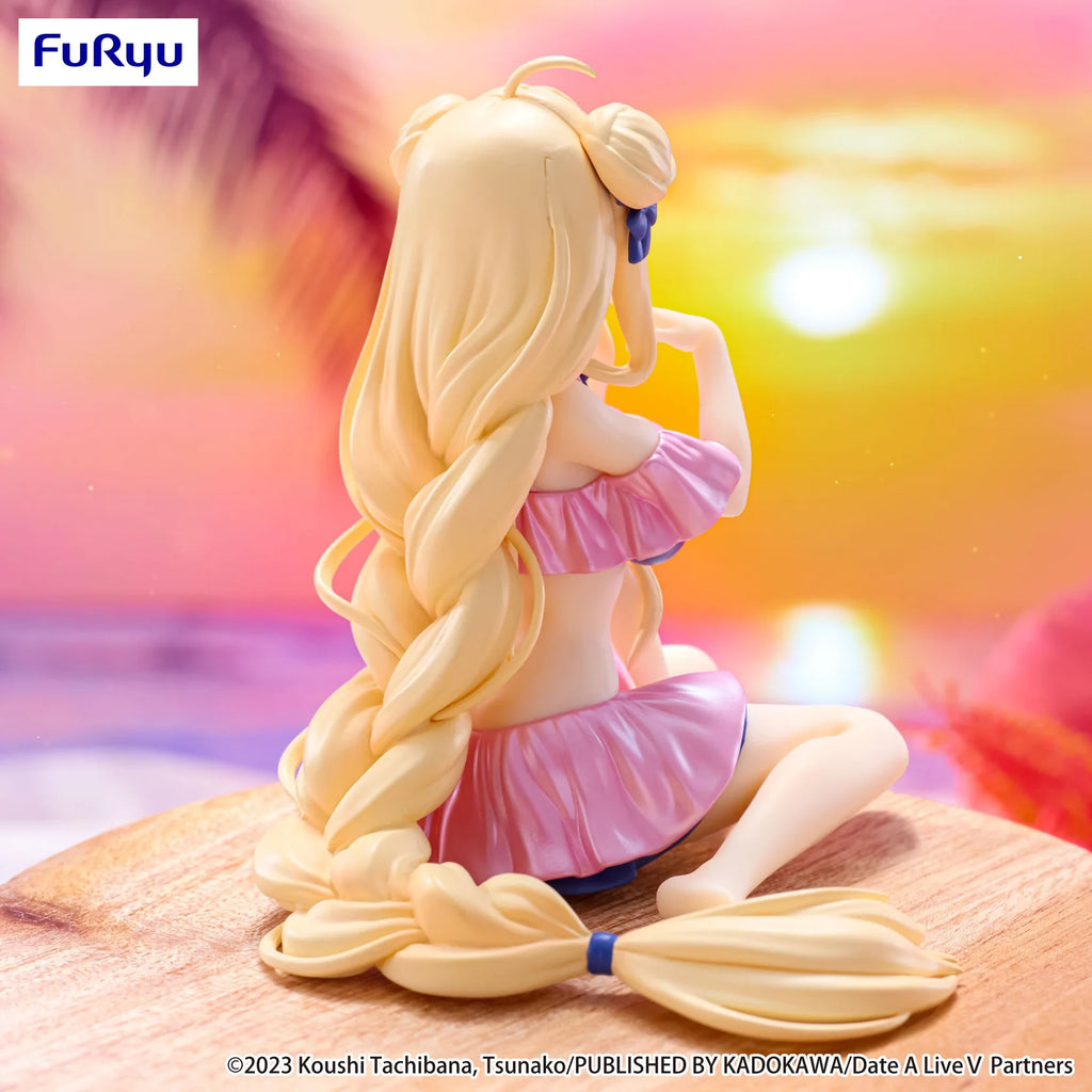Date A Live V Noodle Stopper Figure Mukuro Hoshimiya Swimsuit Pastel Pink Color Ver.